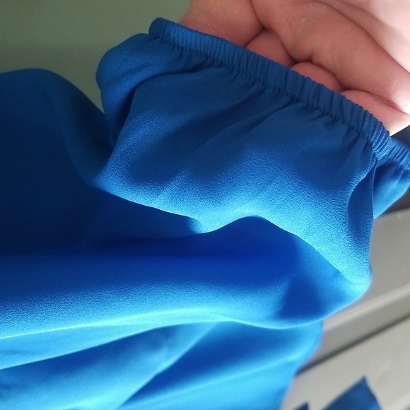 NWT New York And Company Blue Women's blouse - Picture 8 of 9